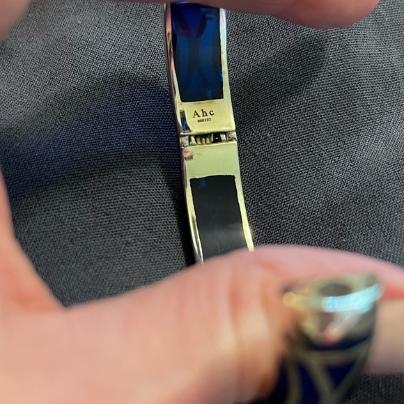 AHC Pillar bracelet; Blue and silver - Picture 3 of 4